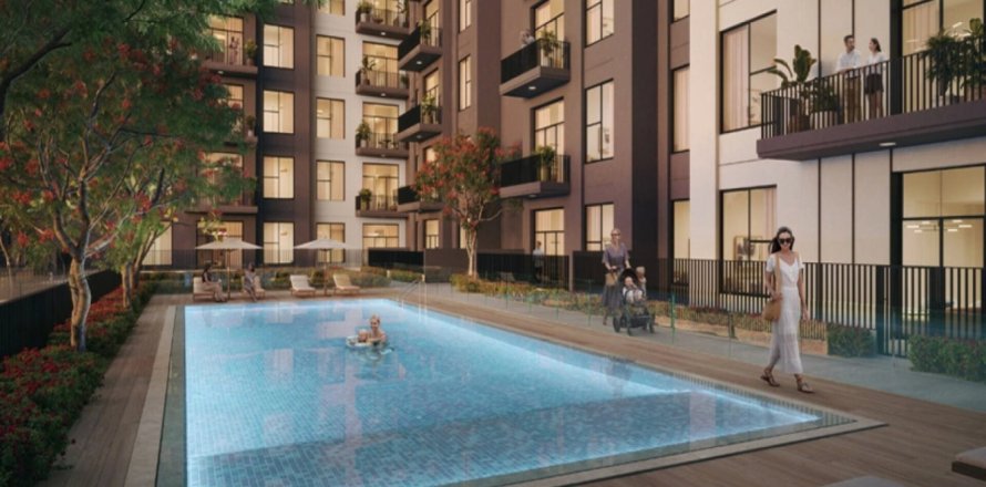 Appartement à Town Square, Dubai, EAU: 1 chambre, 76 m2 № 679494