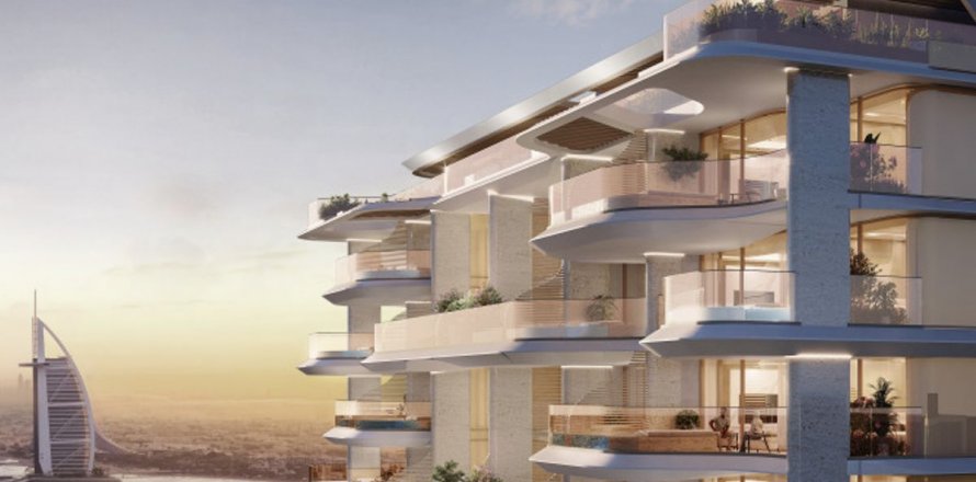 Palm Jumeirah, Dubai, संयुक्त अरब अमीरात में अपार्टमेंट, 3 बेडरूम, 246.1 वर्ग मीटर, संख्या 640451