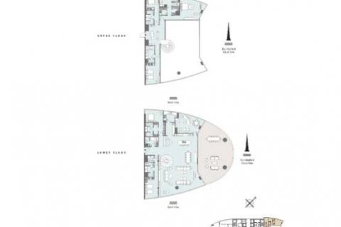 Business Bay, Dubai, UAE의 판매용 펜트하우스 침실 5개, 561제곱미터 번호 637412 - 사진 10