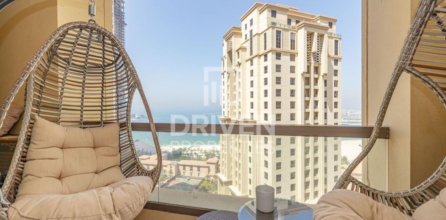 Apartmen di Jumeirah Beach Residence, Dubai, UAE 1 bilik tidur, 102.66 meter persegi № 756502