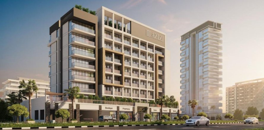Apartemen di Dubai, UEA 1 kamar tidur, 60 m2 nomor 640801