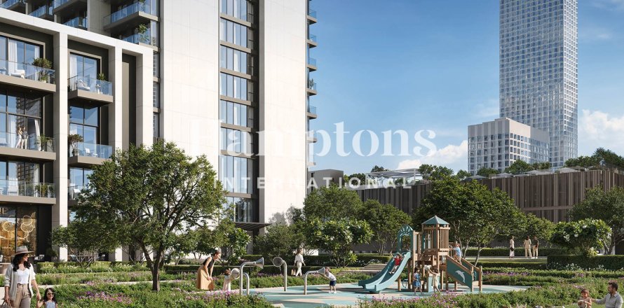 Apartmen di Dubai Creek Harbour (The Lagoons), UAE 1 bilik tidur, 75.9017 meter persegi № 754622