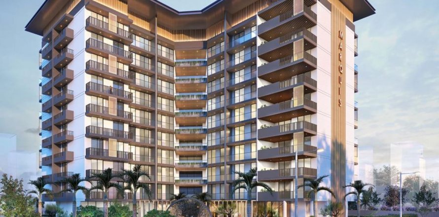 Korter asukohaga Arjan, Dubai, AÜE: 1 magamistoaga, 68.3 m² Nr 638313