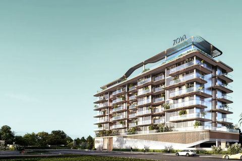 Apartmen di Dubai, UAE 1 bilik tidur, 52 meter persegi № 731518