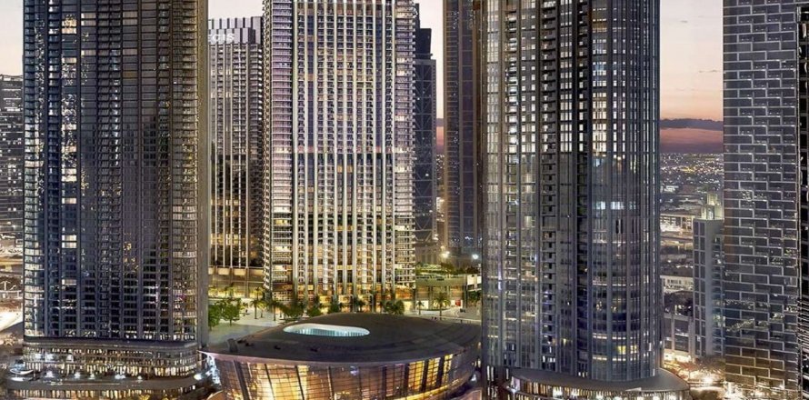 Downtown Dubai (Downtown Burj Dubai), Dubai, संयुक्त अरब अमीरात में अपार्टमेंट, 1 बेडरूम, 83.7 वर्ग मीटर, संख्या 641497