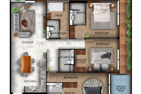 Apartamento para venda em Jumeirah Village Circle, Dubai, EAU 1 quarto, 39 m2 № 732746 - foto 5