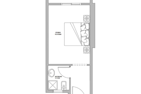 Apartamento en venta en Ajman, EAU 1 habitación, 37 m2 № 732716 - foto 2