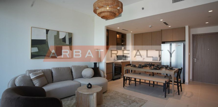 דירה ב Dubai Creek Harbour (The Lagoons), Dubai, איחוד האמירויות 2 חדרי שינה, 95.41 מ"ר מספר 737106