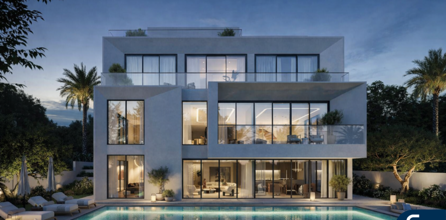 Villa asukohaga Dubai, AÜE: 4 magamistoaga, 678 m² Nr 688637