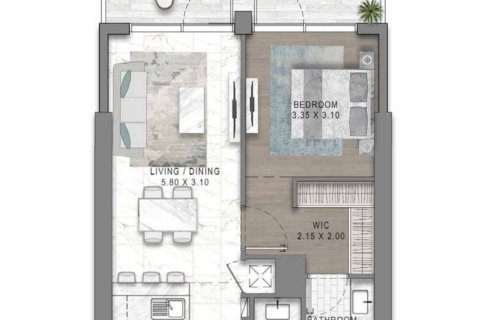 Купить квартиру в Дубай, ОАЭ 2 комнаты, 74м2, № 729756 - фото 19