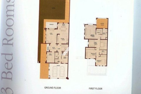 Vilă de închiriat în The Lakes, Dubai, EAU 3 dormitoare, 380.4 mp.  №658519 - poză 15