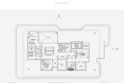 Penthouse in SERENIA LIVING in Palm Jumeirah, Dubai, UAE 4 bedrooms, 1761 sq.m. № 637162 - photo 7