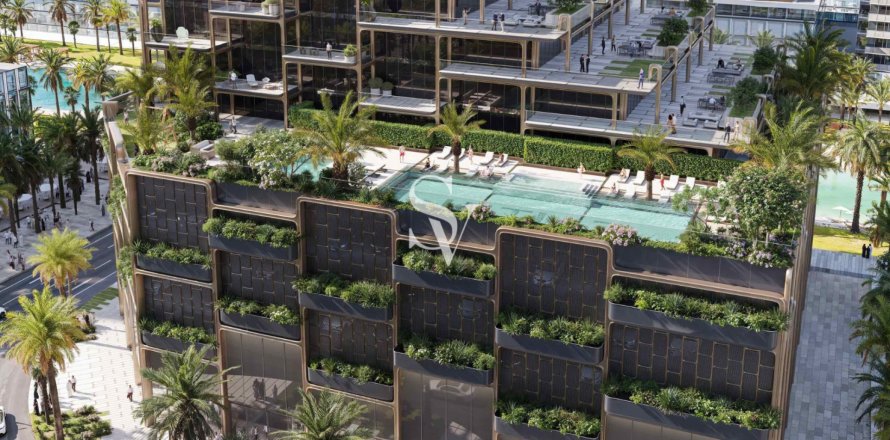 Пәтер Дубай, БАӘ-да 1 жатын бөлме, 81 м² № 686788