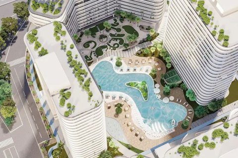 Apartmen di Arjan, Dubai, UAE 1 bilik tidur, 70.8 meter persegi № 728118
