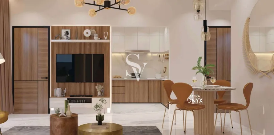 Apartmán v Nadd Al Hammar, Dubai, SAE 1 spálňa, 65 m2 č. 740139