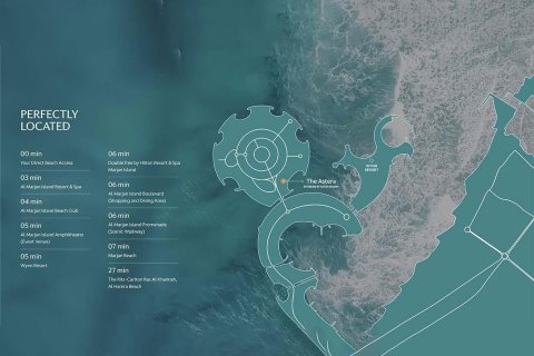 Dzīvoklis Al Marjan Island, Ras Al Khaimahjā, AAE 2 istabas, 108 m2 Nr. 656666 - attēls 14