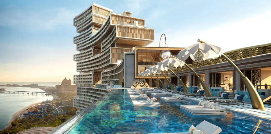 דירה ב Palm Jumeirah, Dubai, איחוד האמירויות 2 חדרי שינה, 161 מ"ר מספר 678495