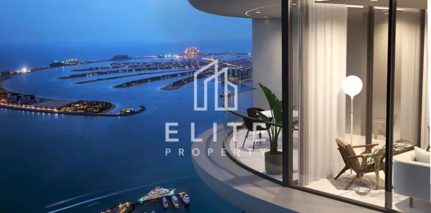 Dubai Harbour, UAE의 아파트 침실 1개, 78제곱미터 번호 736287