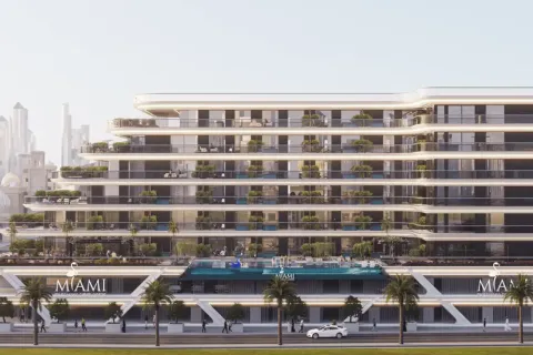 Apartmen di Dubai, UAE 1 bilik tidur, 70 meter persegi № 697347