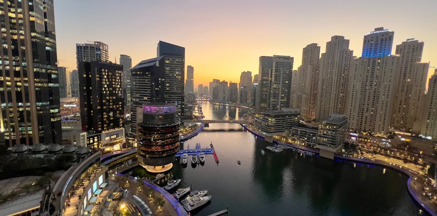 Apartman u Dubai Marina, Dubai, UAE 123.84 m2, 2 spavaćih soba Br. 701836