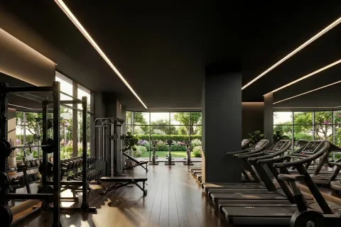 Apartemen di Dubai Lifestyle City, UEA 53 m2 nomor 729084 - foto 3