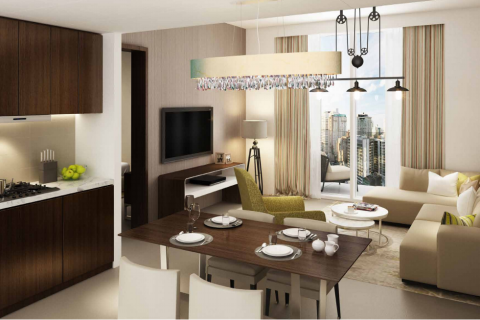 Apartmán v Business Bay, Dubai, SAE 1 spálňa, 44 m2 č. 729080 - Fotografia 4