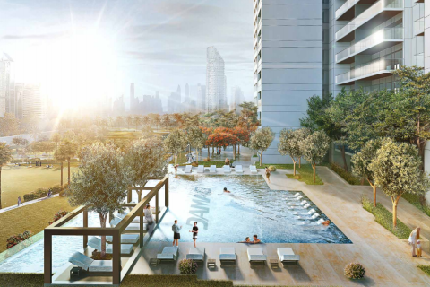 Apartmán v Business Bay, Dubai, SAE 1 spálňa, 44 m2 č. 729080 - Fotografia 3