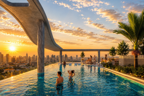Apartman u Dubai, UAE 2 spavaćih soba, 92 m2 Br. 760201 - fotografija 14