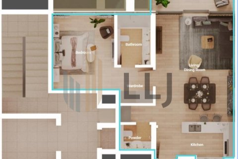 Müüa korter on the Yas Island, Abu Dhabi, AÜE: 1 magamistoaga, 83.2 m² Nr 669050 - pilt 24