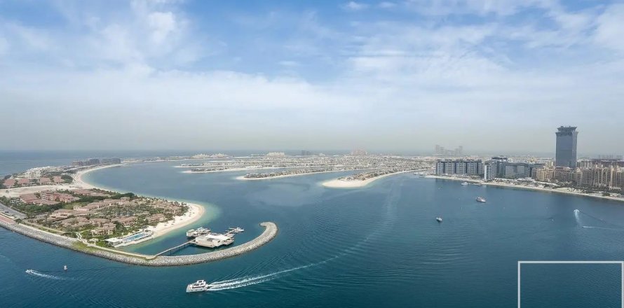 Byt v Dubai Harbour, Dubai, SAE 3 ložnice, 149 m² Č.: 635419