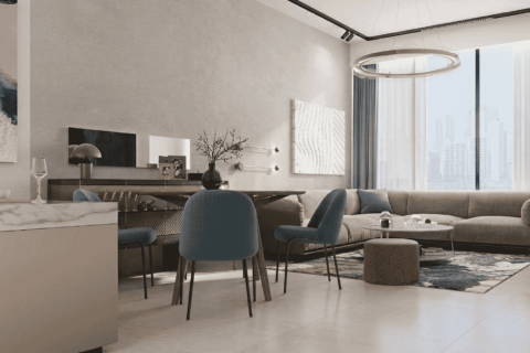 Byt v Al Furjan, Dubai, SAE 1 ložnice, 76 m² Č.: 700782