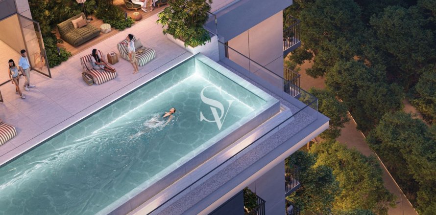 Dzīvoklis Ghaf Woods Dubaijā, AAE 1 istaba, 78 m2 Nr. 698782