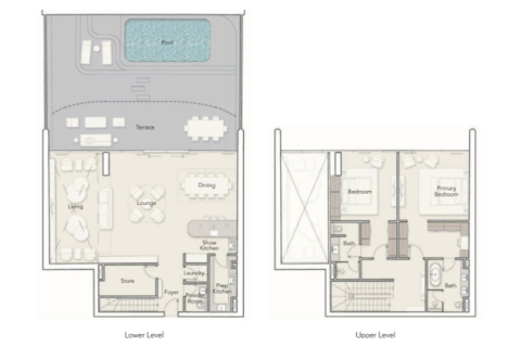 Penthouse de vânzare în Palm Jumeirah, Dubai, EAU 2 dormitoare, 153 mp.  №690247 - poză 8