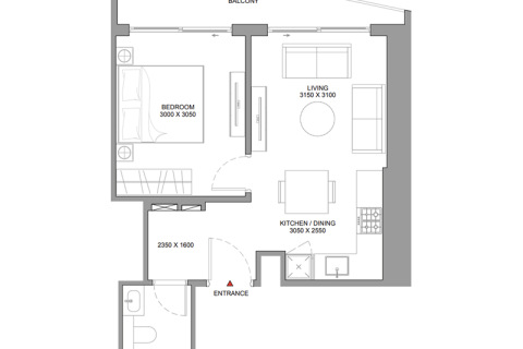 Dzīvoklis Discovery Gardens, Dubaijā, AAE 1 istaba, 53 m2 Nr. 690243 - attēls 5