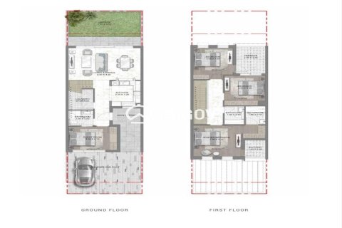 Kuća u nizu u gradu Damac Lagoons, Dubai, UAE 4 spavaće sobe, 144.19 m2 Br. 737007 - Slika 10