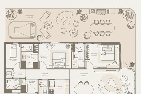 Apartment in Majan, Dubai, UAE 2 bedrooms, 101 sq.m. № 703248 - photo 24
