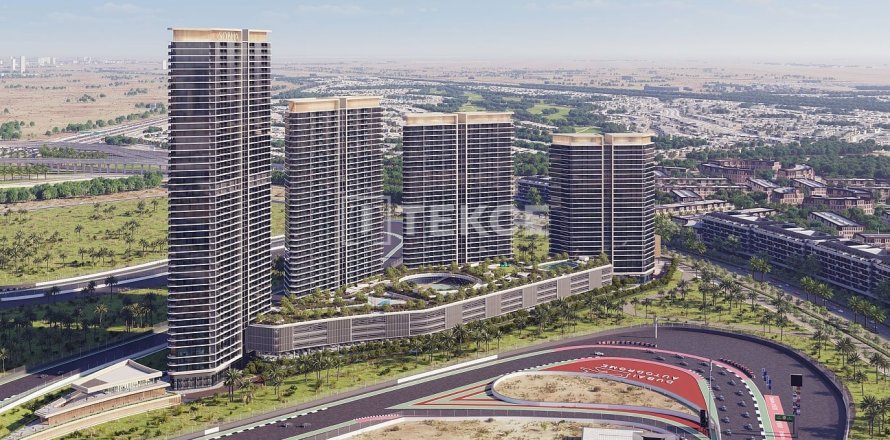 Apartment sa Dubai, UAE 1 silid-tulugan, 50 sq.m. № 730926