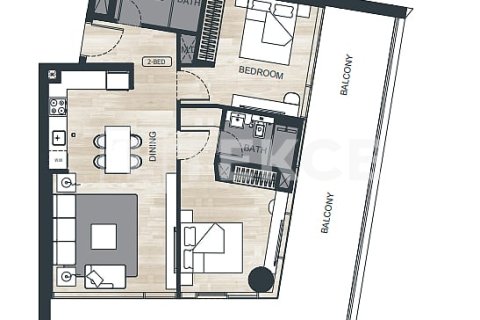 Apartman u Dubai, UAE 1 soba, 35 m2 Br. 730925 - fotografija 12