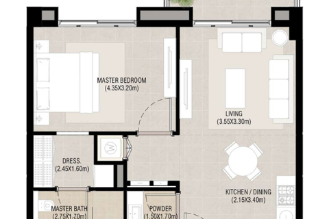 Müüa korter asukohaga Town Square, Dubai, AÜE: 1 magamistoaga, 62 m² Nr 732824 - pilt 5