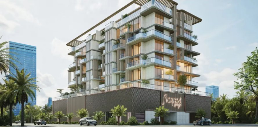 Apartmen di Dubai, UAE 1 bilik tidur, 83 meter persegi № 659824