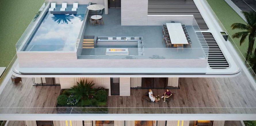 Пәтер Дубай, БАӘ-да 1 жатын бөлме, 72 м² № 659820