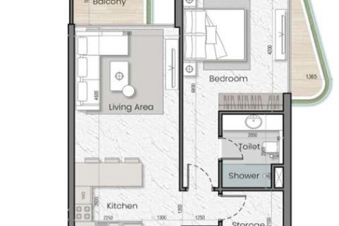 Apartament de vânzare în Jumeirah Village Circle, Dubai, EAU 1 cameră, 38 mp.  №728505 - poză 17