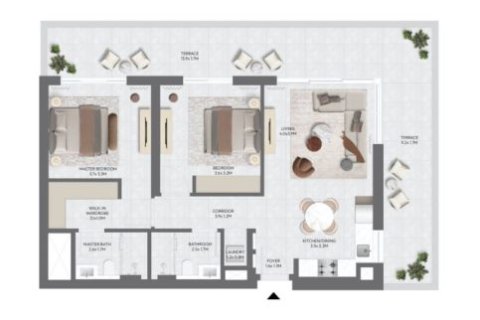 Lakás itt: Dubai South (Dubai World Central), Dubai, EAE, 1 hálószoba, 71 m², azonosító: 728513 - fénykép 9