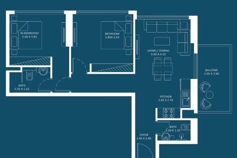 Apartmen di Dubai Silicon Oasis, UAE 1 bilik, 28 meter persegi № 728511 - foto 19