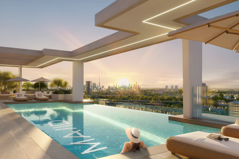 Dubai, UAE의 아파트 37제곱미터 번호 729866