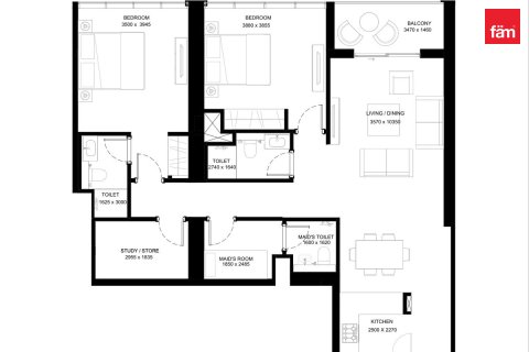 Apartment in Dubai, UAE 2 bedrooms, 117.8 sq.m. № 640541 - photo 11