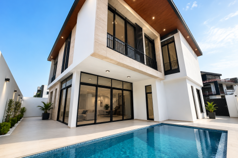 Willa w Dubai, ZEA 5 sypialnie, 488.48 mkw. nr 750968