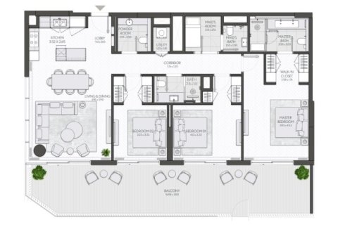 Apartment in CITY WALK NORTHLINE in City Walk, Dubai, UAE 1 bedroom, 78 sq.m. № 704991 - photo 12