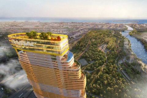 Apartmen di THE SAPPHIRE BY DAMAC di Al Wasl, Dubai, UAE 1 bilik tidur, 82 meter persegi № 704990