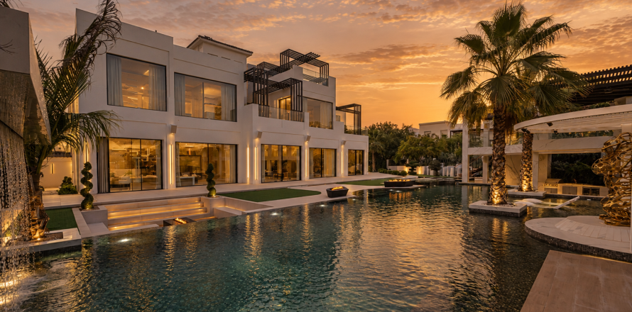Villa asukohaga Al Barari, Dubai, AÜE: 6 magamistoaga, 1579.35 m² Nr 764412